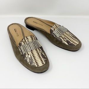 Donald J. Pliner Lisa Rhinestone Mules Slides
